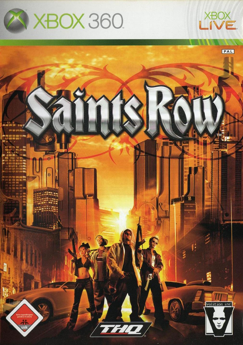 Saints Row - Xbox 360 Vorderseite