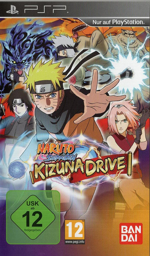 Naruto Shippuden: Kizuna Drive - PlayStation Portable Vorderseite