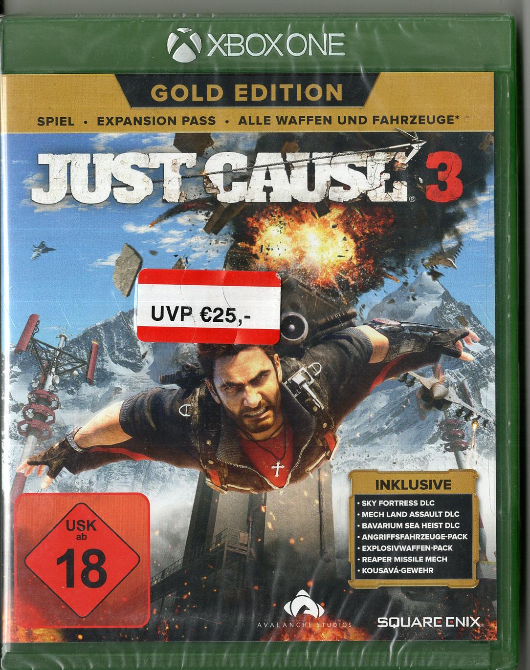 Just Cause 3 - Xbox One - Neu Vorderseite