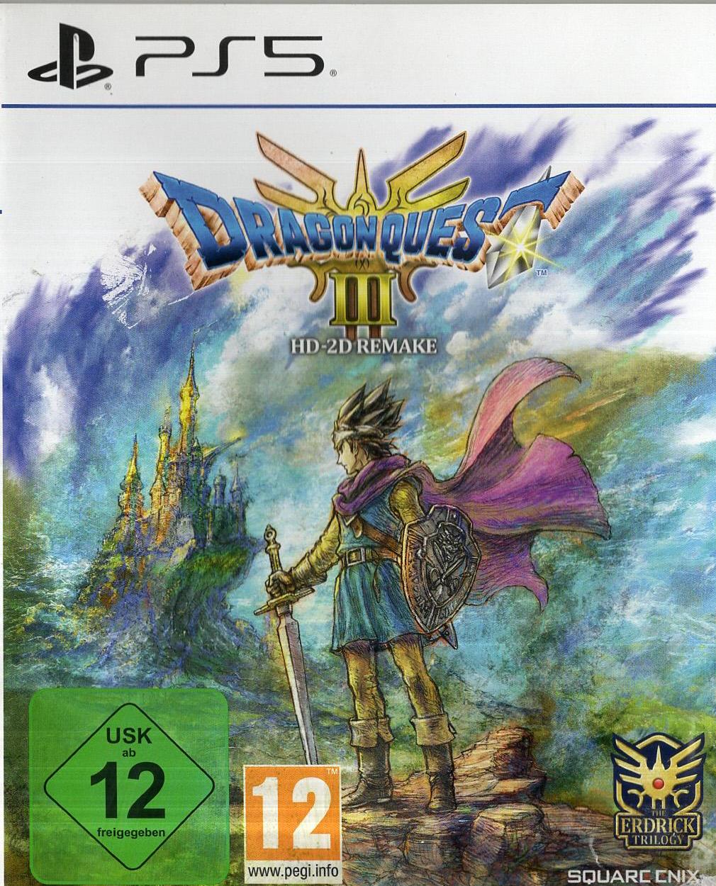 Dragon Quest III HD-2D Remake - PlayStation 5 Vorderseite