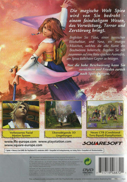 Final Fantasy X - PlayStation 2 Rückseite