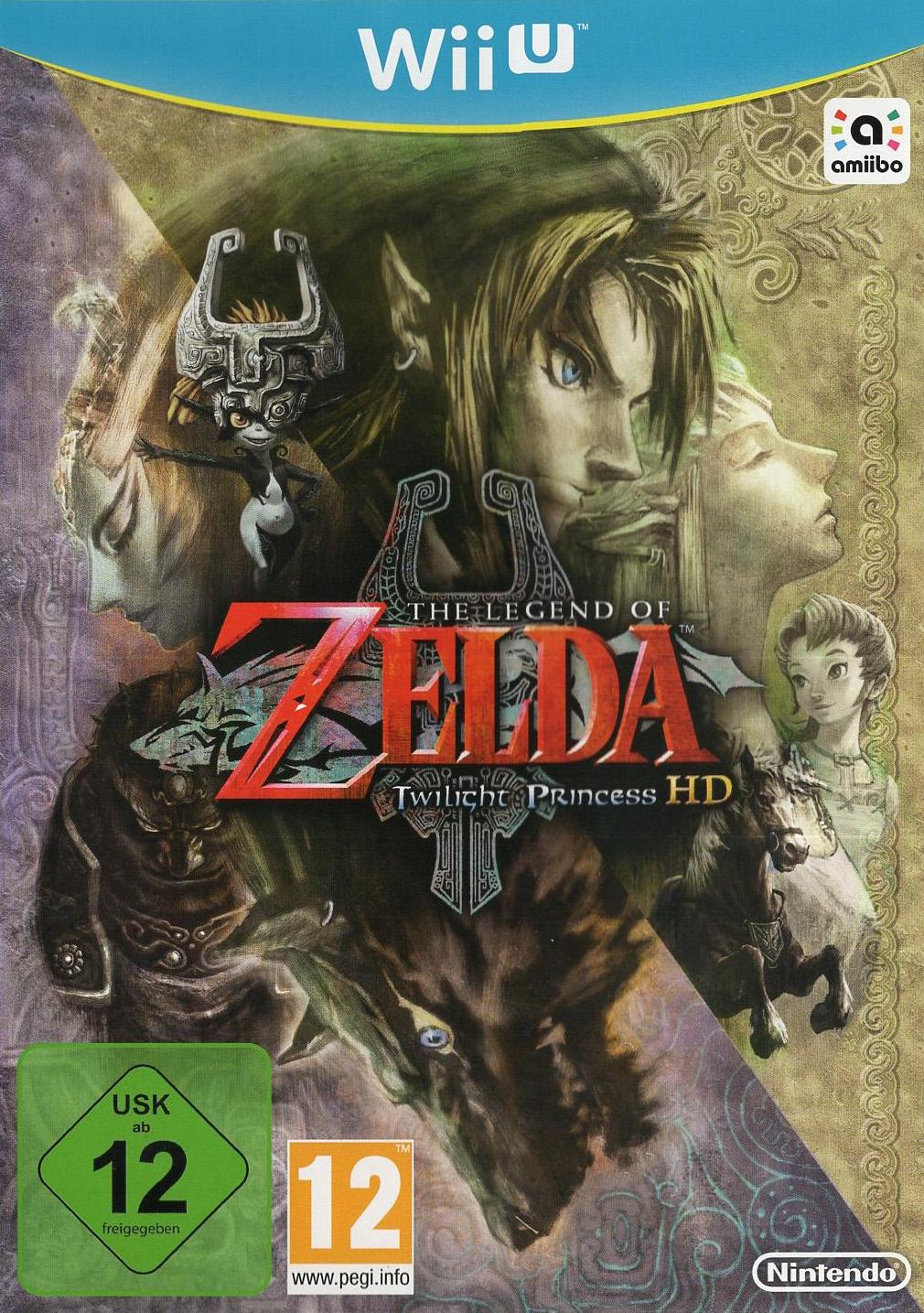 The Legend of Zelda: Twilight Princess HD - Nintendo Wii U Vorderseite
