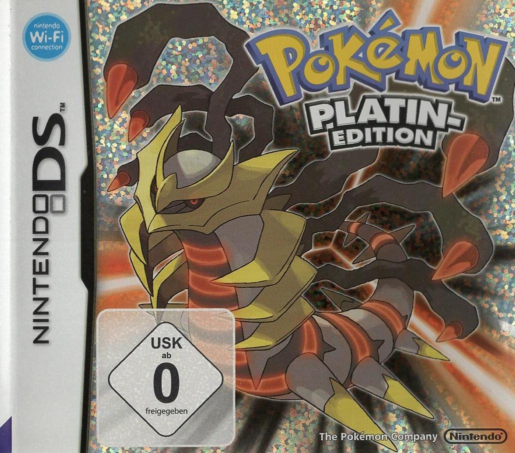 Pokémon Platin-Edition - Nintendo DS Vorderseite