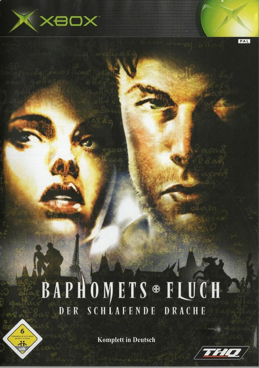 Baphomets Fluch: Der schlafende Drache - Xbox Vorderseite