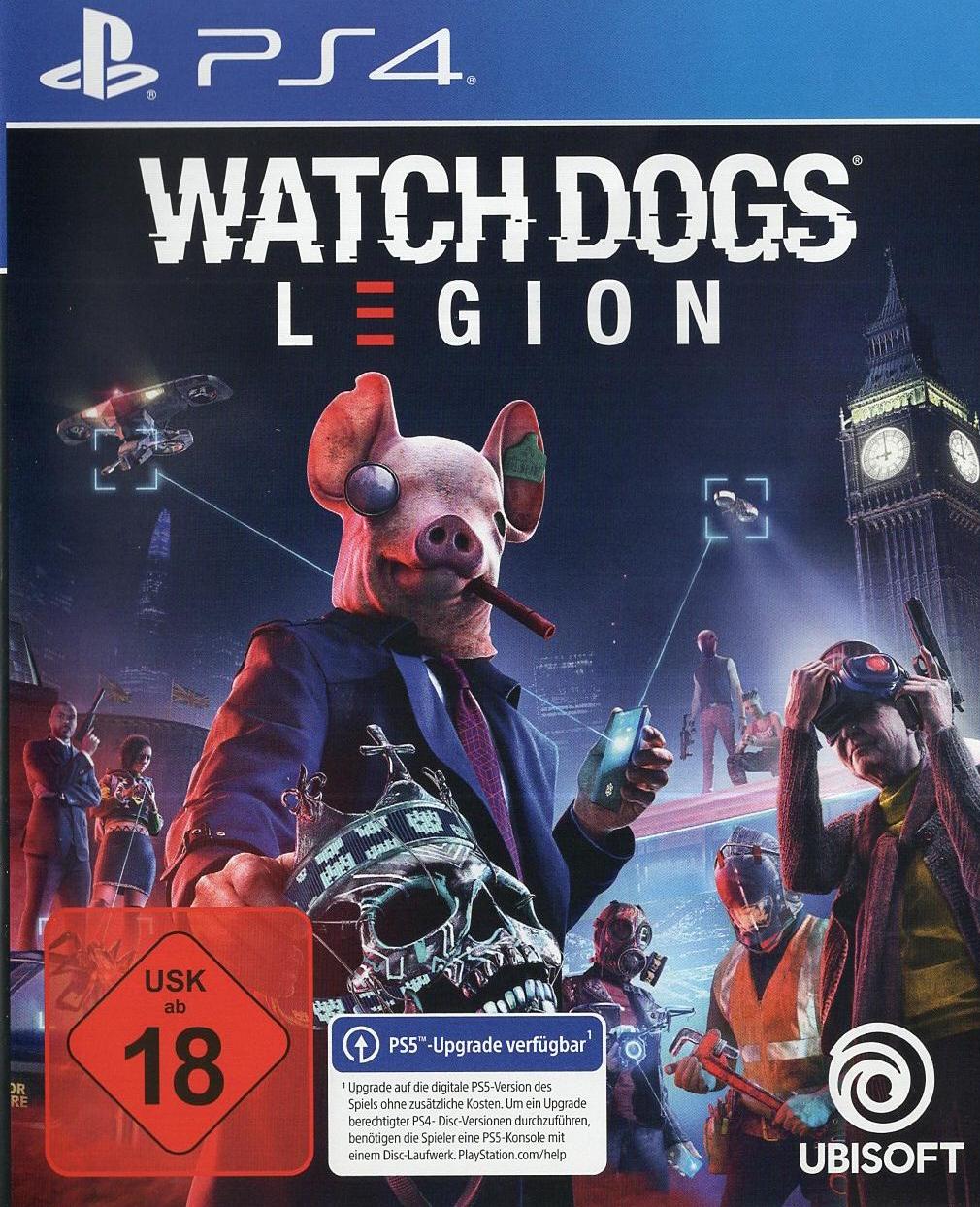 Watch Dogs Legion - PlayStation 4 Vorderseite