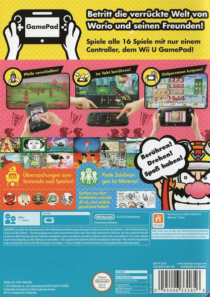 Game & Wario - Nintendo Wii U Rückseite