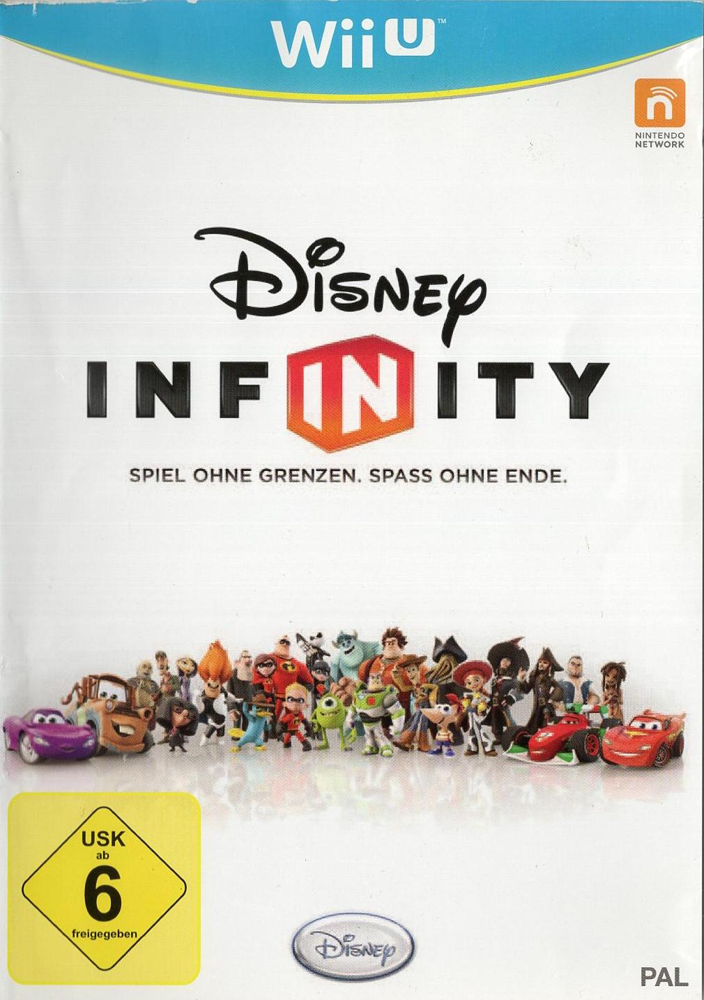 Disney Infinity - Nintendo Wii U Vorderseite