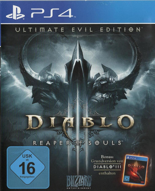 Diablo III: Reaper of Souls - Ultimate Evil Edition - PlayStation 4 Vorderseite