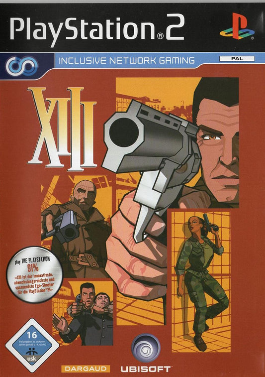 XIII - PlayStation 2 Vorderseite
