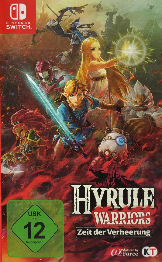 Hyrule Warriors: Zeit der Verheerung - Nintendo Switch Vorderseite
