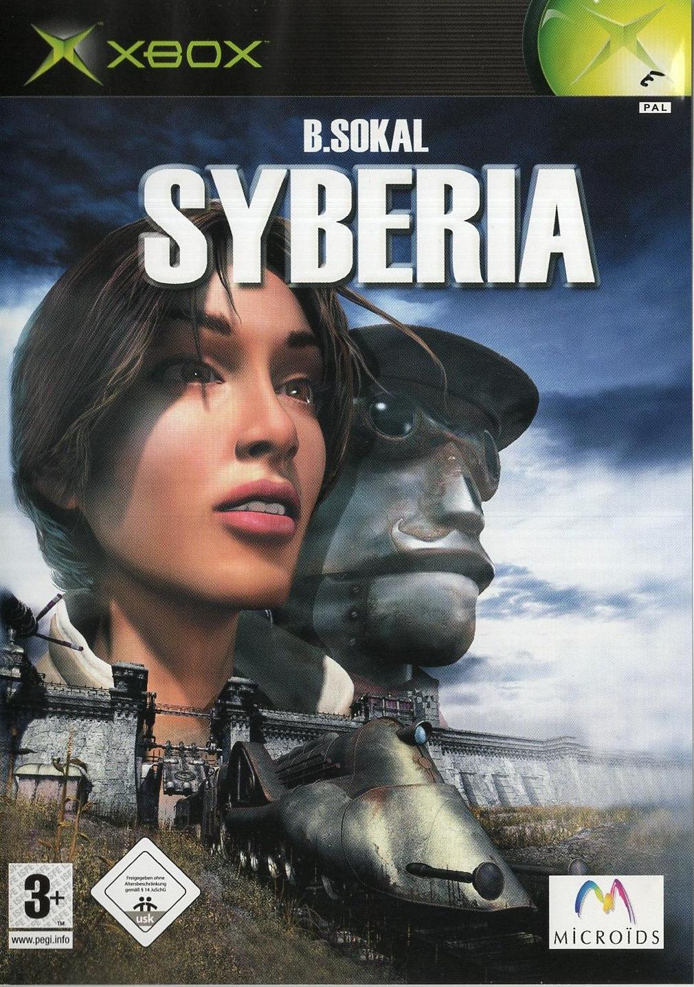 Syberia - Xbox Vorderseite