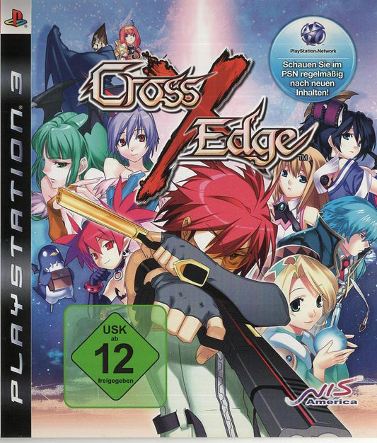 Cross Edge - PlayStation 3 Vorderseite
