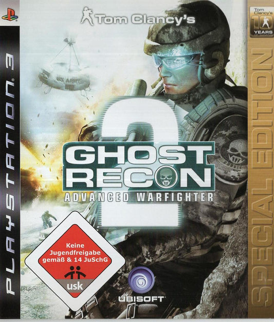 Tom Clancy's Ghost Recon Advanced Warfighter 2 - PlayStation 3 Vorderseite