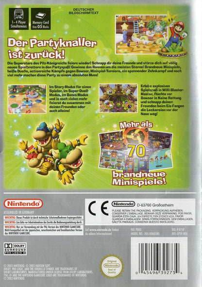 Mario Party 5 - Nintendo GameCube Rückseite