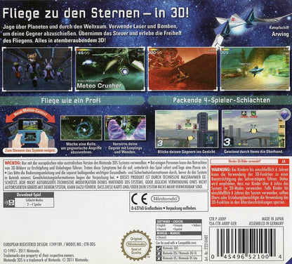 Star Fox 64 3D - Nintendo 3DS Rückseite