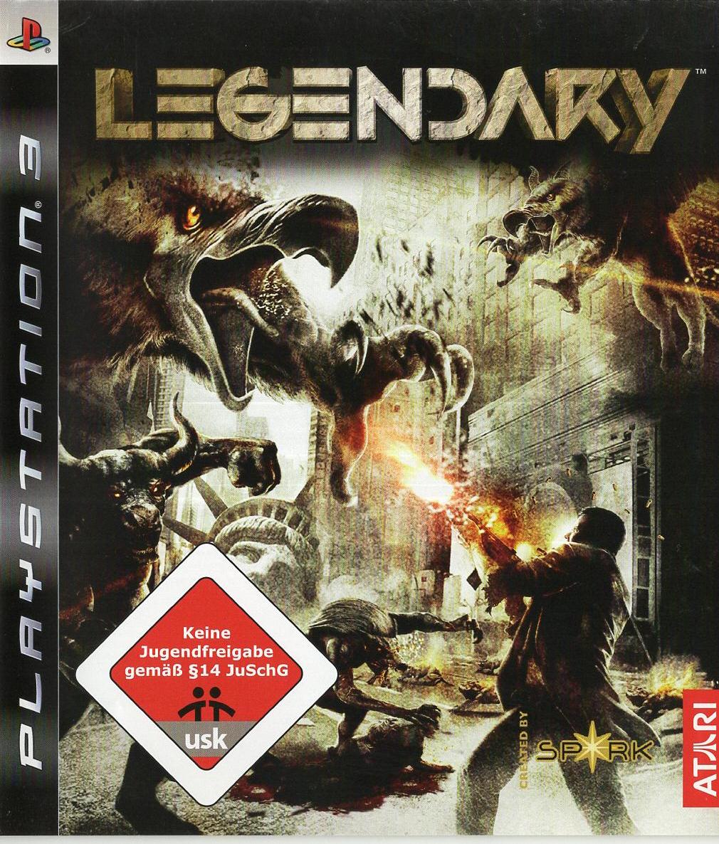 Legendary - PlayStation 3 Vorderseite