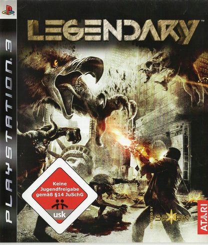 Legendary - PlayStation 3 Vorderseite