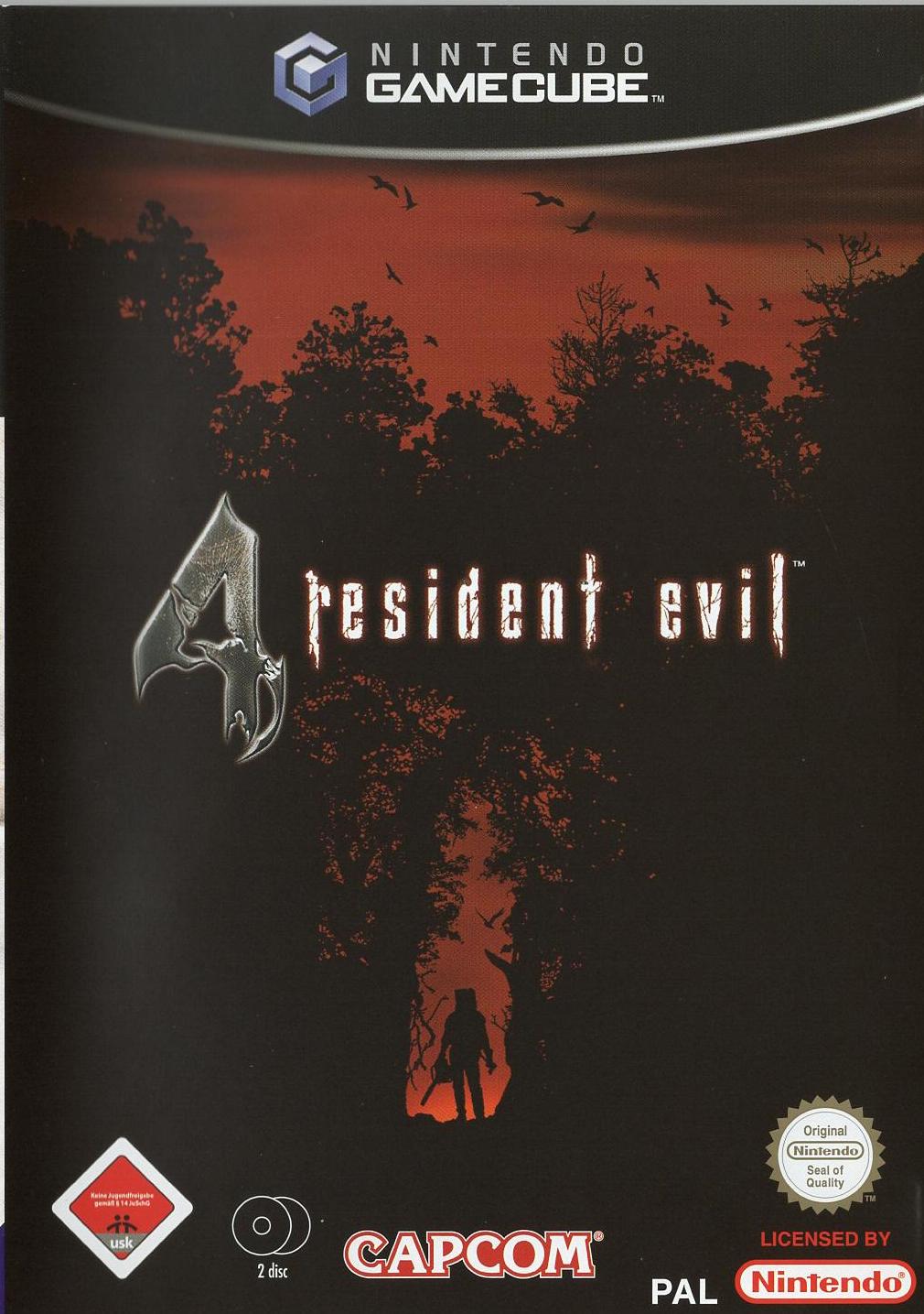 Resident Evil 4 - Nintendo GameCube Vorderseite