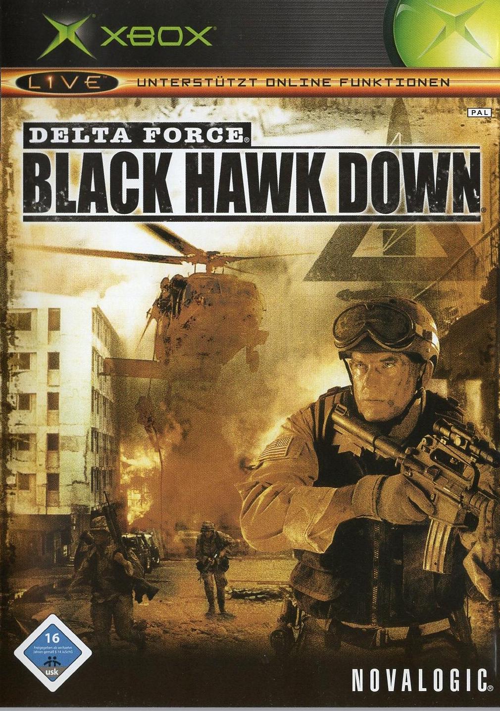 Delta Force: Black Hawk Down - Xbox Vorderseite