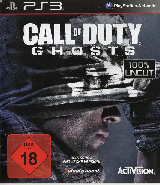 Call of Duty: Ghosts - PlayStation 3 Vorderseite