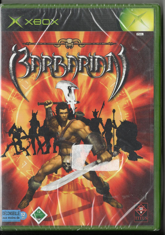 Barbarian - Xbox - Neu Vorderseite
