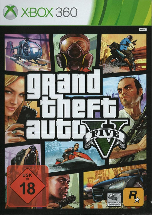 Grand Theft Auto V - Xbox 360 Vorderseite
