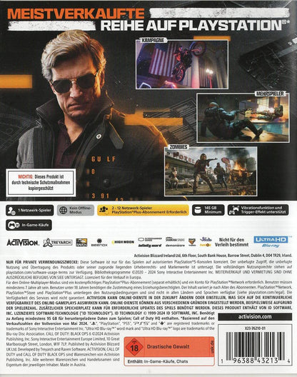 Call of Duty: Black Ops 6 - PlayStation 5 Rückseite