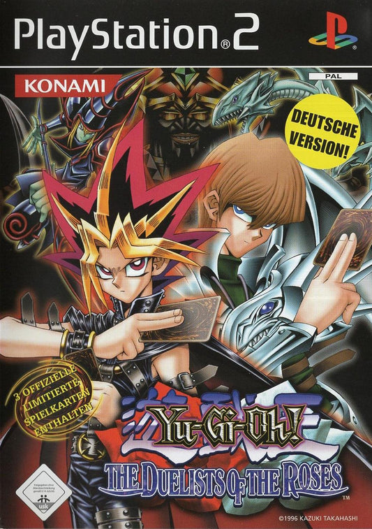 Yu-Gi-Oh! The Duelists of the Roses - PlayStation 2 Vorderseite