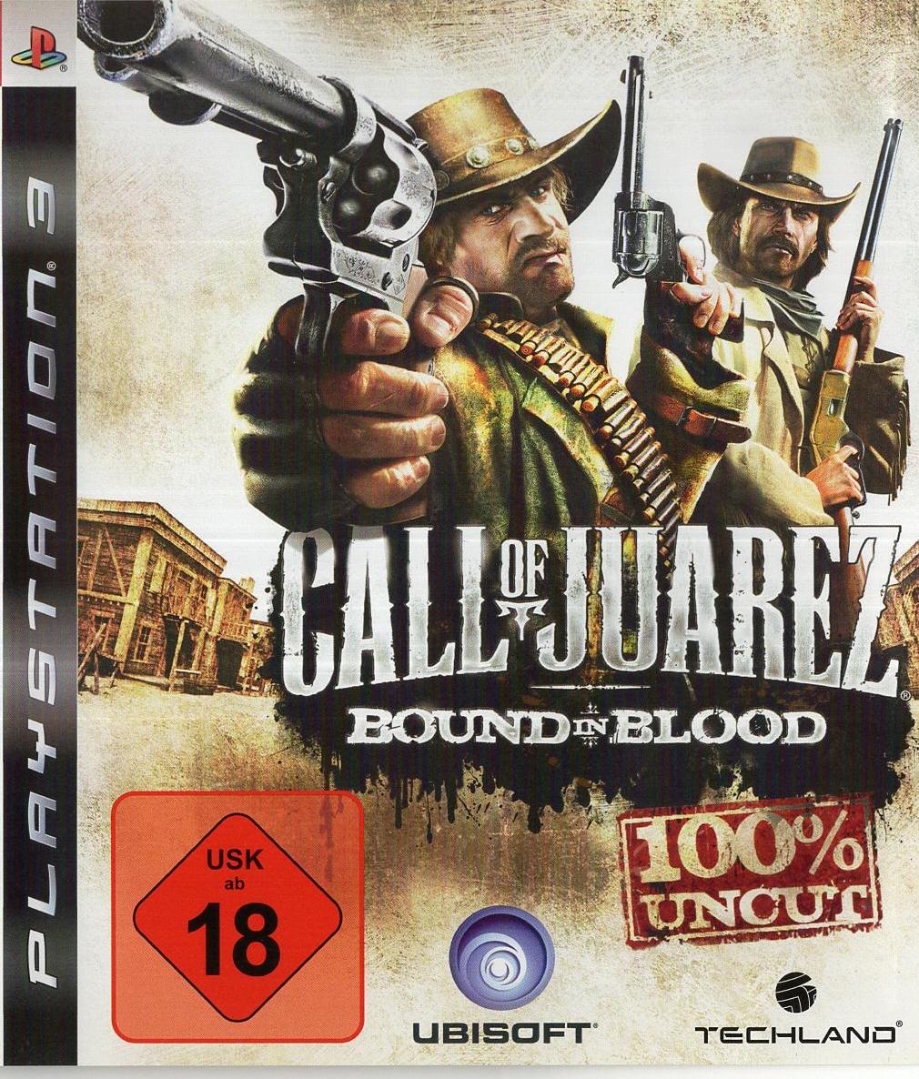 Call of Juarez: Bound in Blood - PlayStation 3 Vorderseite