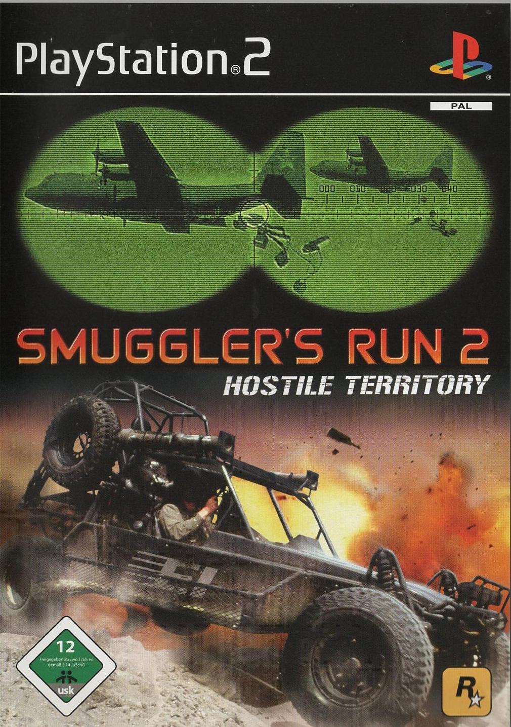 Smuggler's Run 2: Hostile Territory - PlayStation 2 Vorderseite