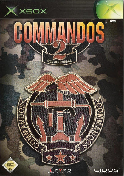Commandos 2: Men of Courage - Xbox Vorderseite