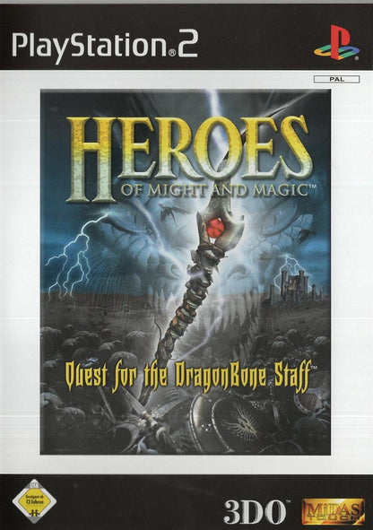 Heroes of Might and Magic - PlayStation 2 Vorderseite