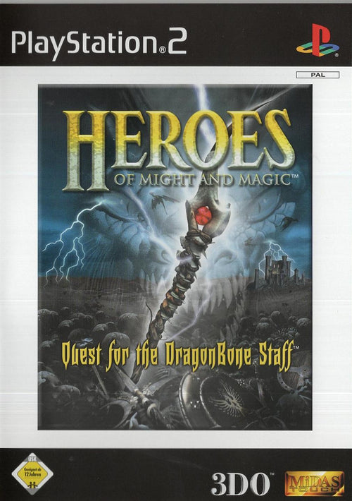 Heroes of Might and Magic - PlayStation 2 Vorderseite
