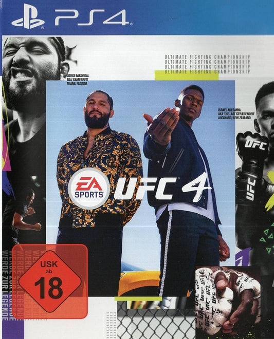 UFC 4 - PlayStation 4 Vorderseite