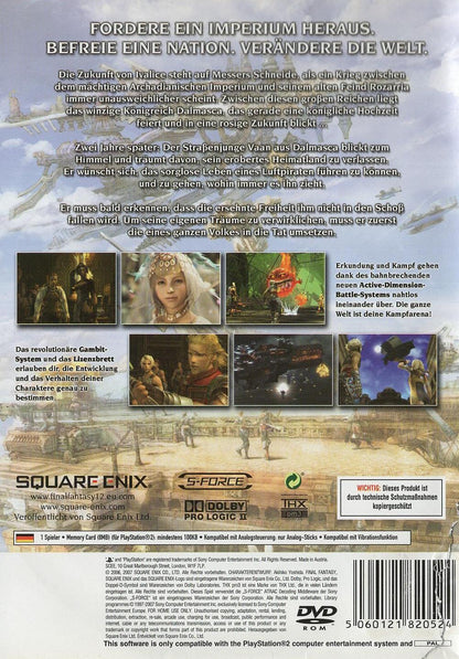 Final Fantasy XII - PlayStation 2 Rückseite