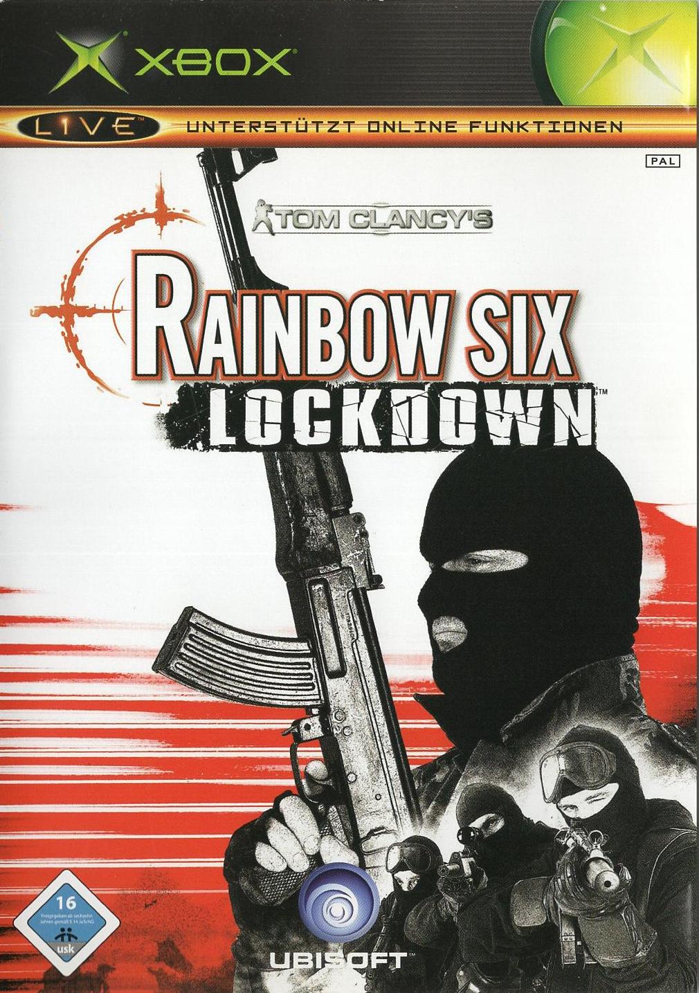 Tom Clancy's Rainbow Six: Lockdown - Xbox Vorderseite