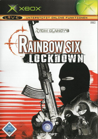 Tom Clancy's Rainbow Six: Lockdown - Xbox Vorderseite