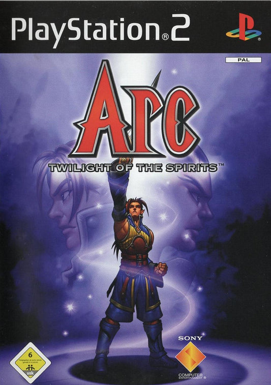 Arc: Twilight of the Spirits - PlayStation 2 Vorderseite