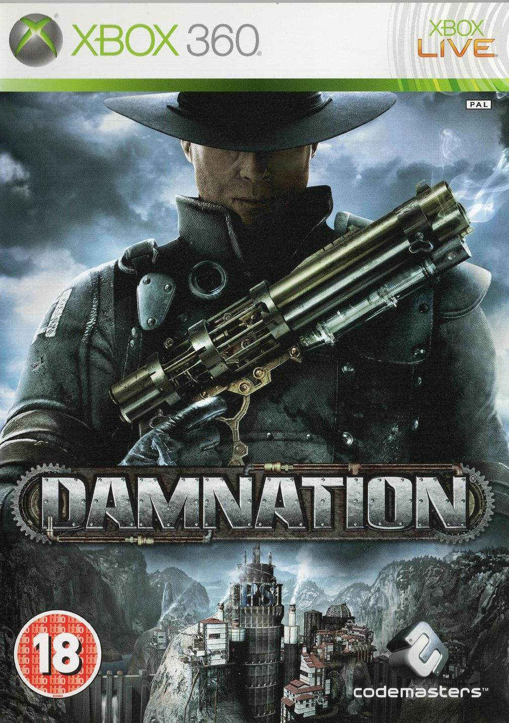 Damnation - Xbox 360 Vorderseite