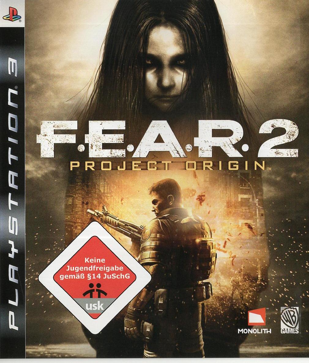 F.E.A.R. 2: Project Origin - PlayStation 3 Vorderseite