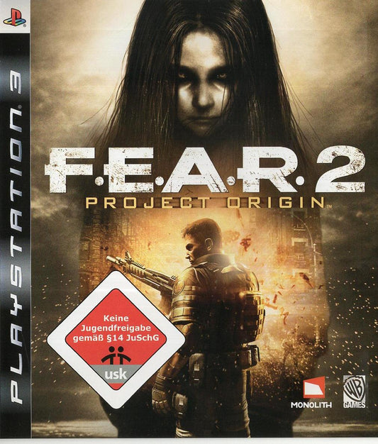 F.E.A.R. 2: Project Origin - PlayStation 3 Vorderseite