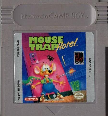 Mouse Trap Hotel - Game Boy - Modul Vorderseite