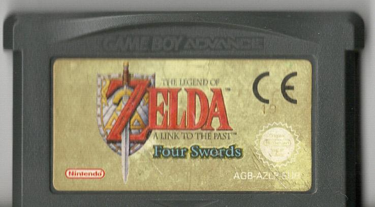 The Legend of Zelda: A Link to the Past & Four Swords - Game Boy Advance - Modul Vorderseite