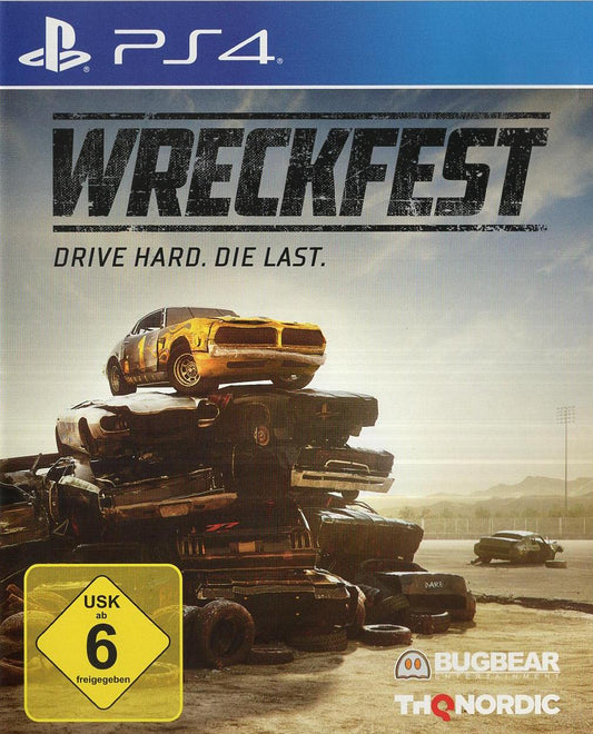 Wreckfest - PlayStation 4 Vorderseite