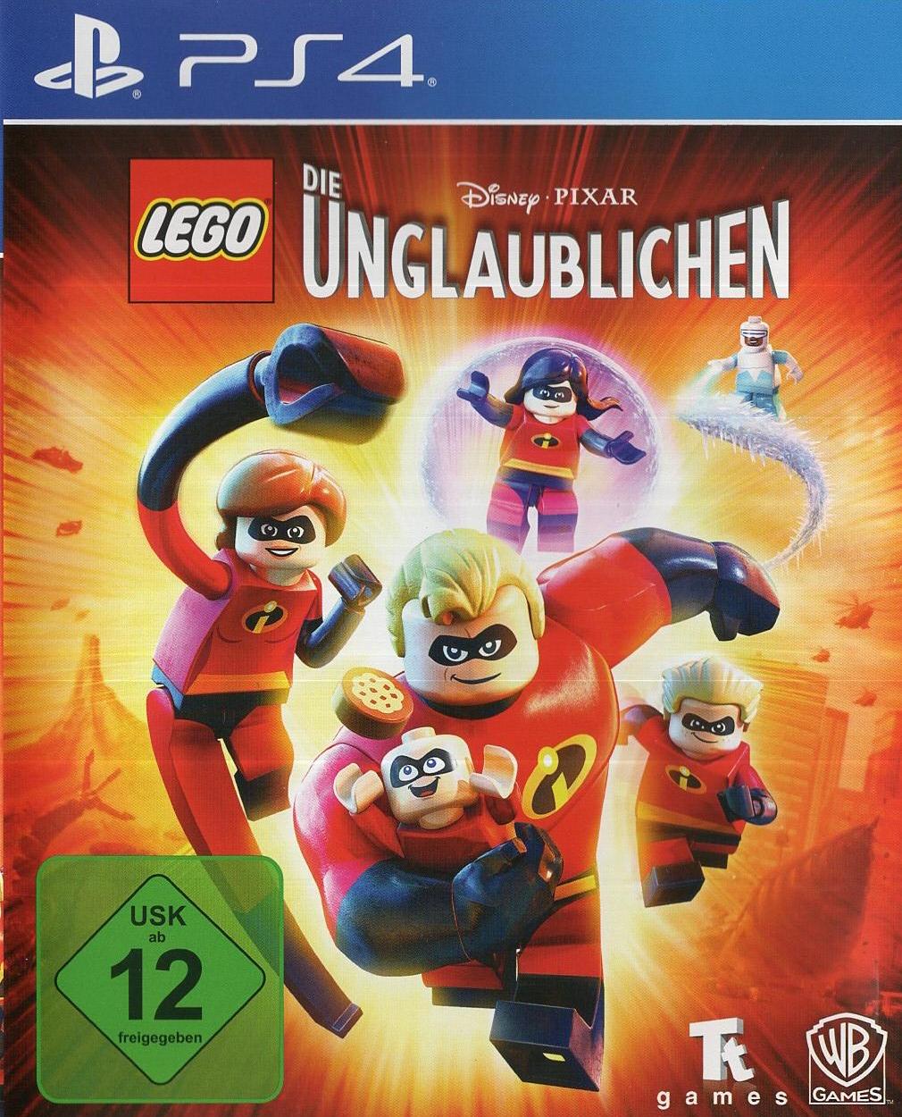 LEGO Die Unglaublichen - PlayStation 4 Vorderseite