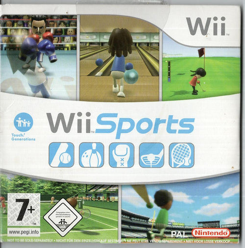 Wii Sports - Nintendo Wii Vorderseite
