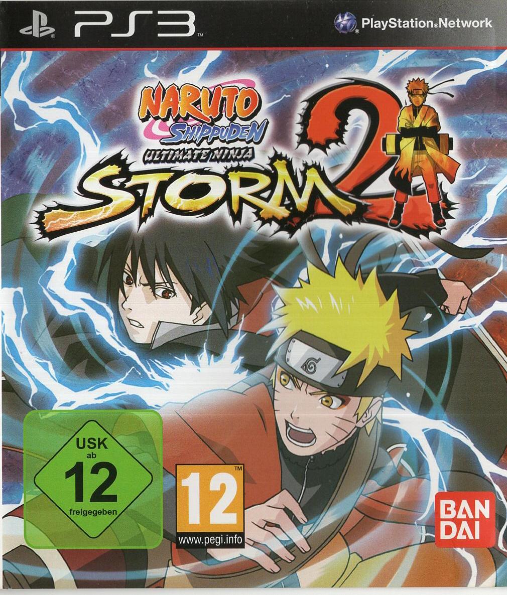 Naruto Shippuden: Ultimate Ninja Storm 2 - PlayStation 3 Vorderseite