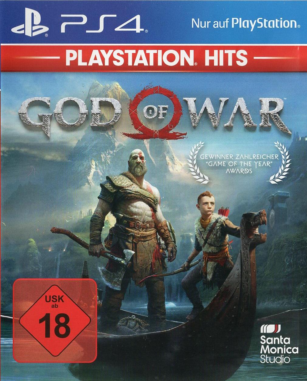 God of War - PlayStation 4 Vorderseite
