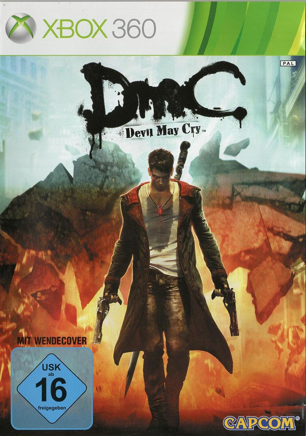 DmC Devil May Cry - Xbox 360 Vorderseite