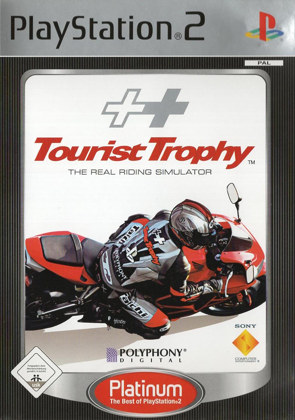 Tourist Trophy: The Real Riding Simulator - PlayStation 2 Vorderseite
